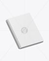 Notebook Mockup – Top Side View