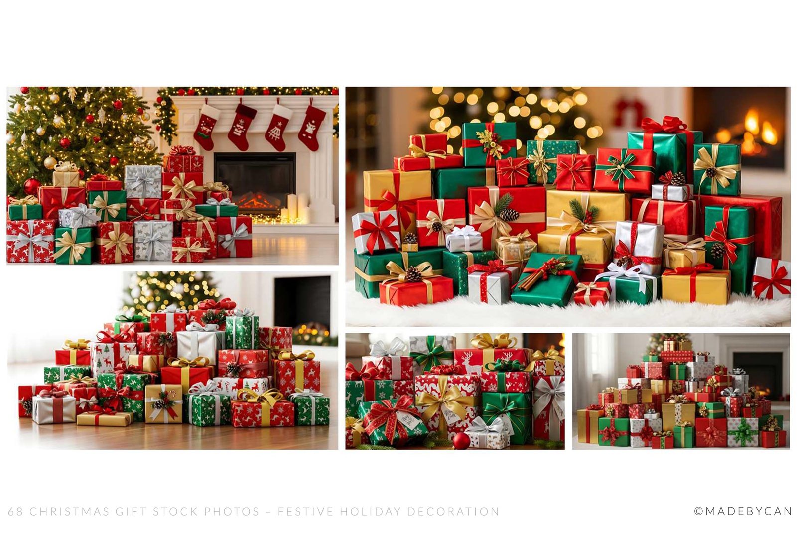 68 Christmas Gift Stock Photos – Festive Holiday Decoration
