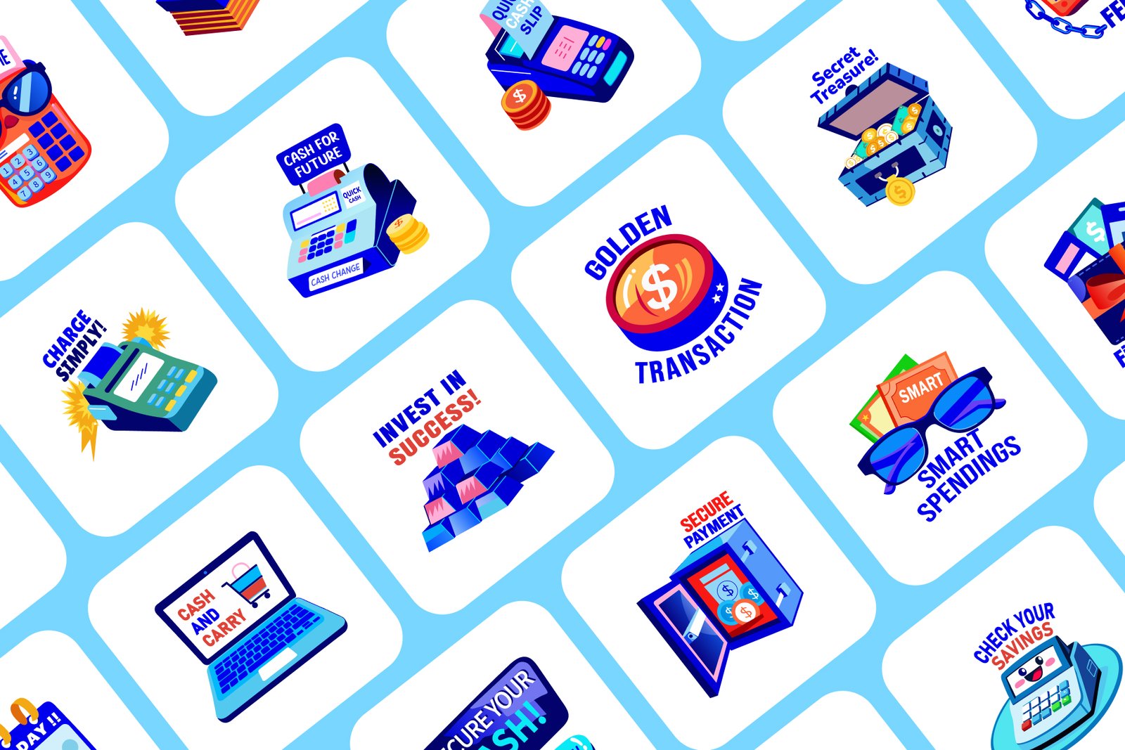 Credit and Debit Card Stickers