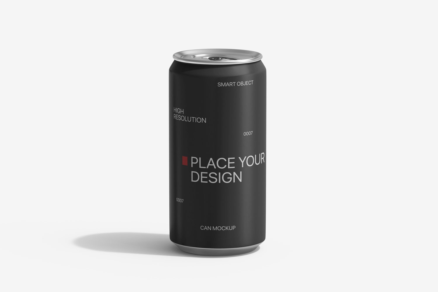 Soda Can Packaging Mockup