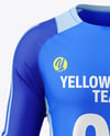Training Long Sleeve Kit Mockup – Front View