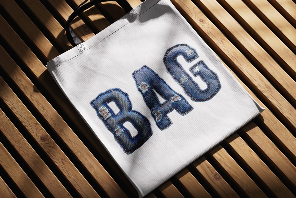 Denim Drip Font