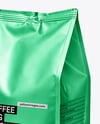 Metallic Coffee Bag Mockup