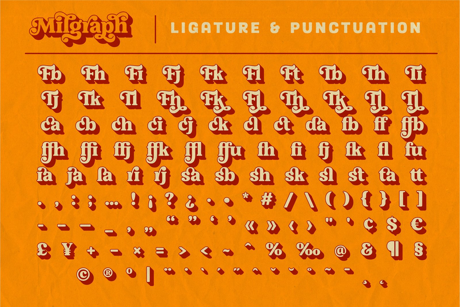 Milgraph Font