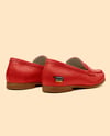 Pair of Women's Leather Loafers Mockup