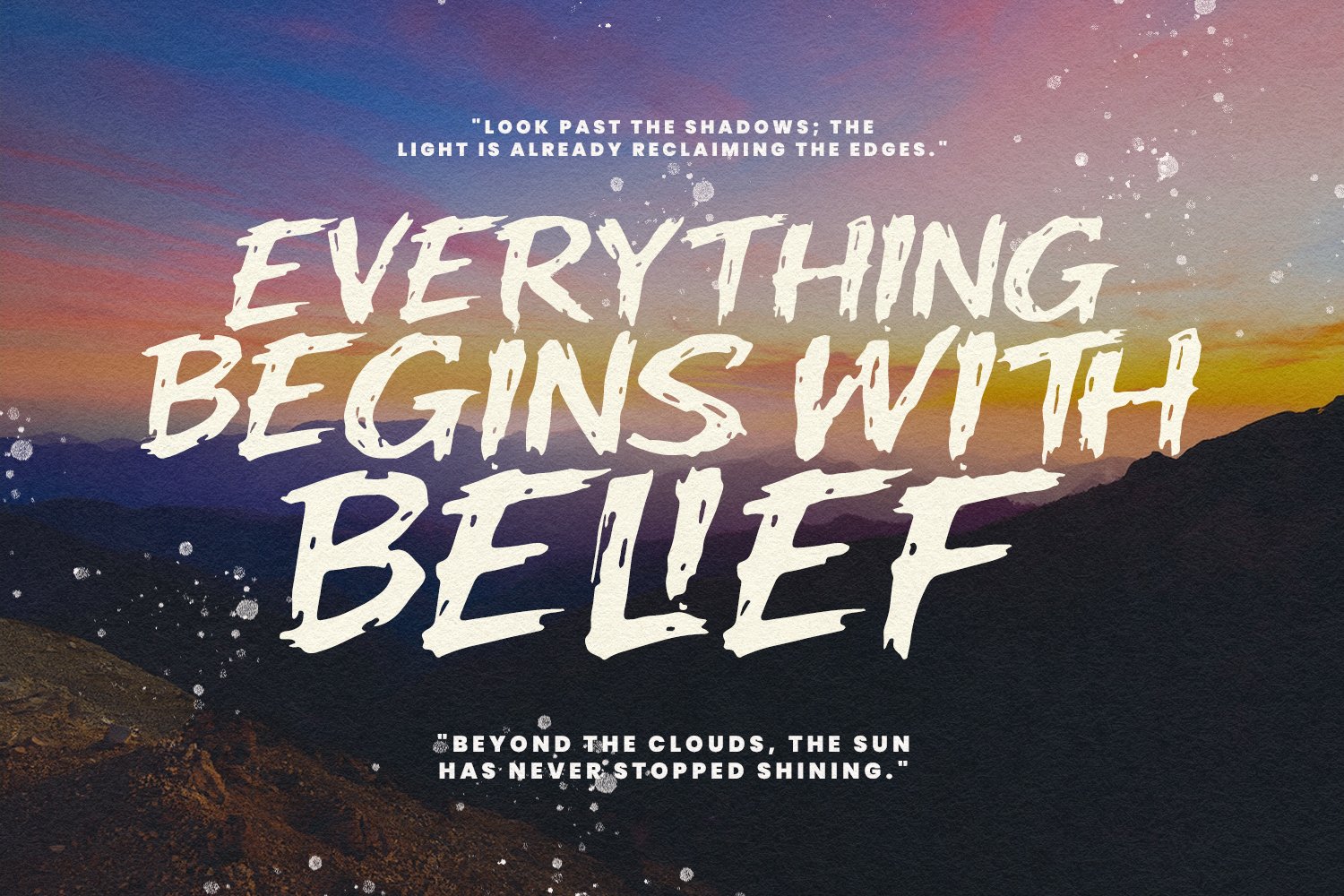 Meliod Larsen Bold Hand Drawn Display Font