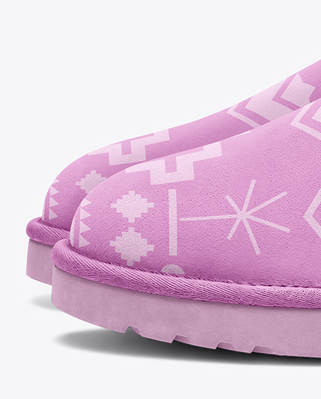 Pair of Women's UGG Boots Mockup