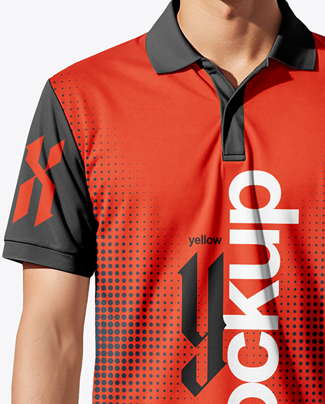 Man Wearing Table Tennis Uniform Mockup