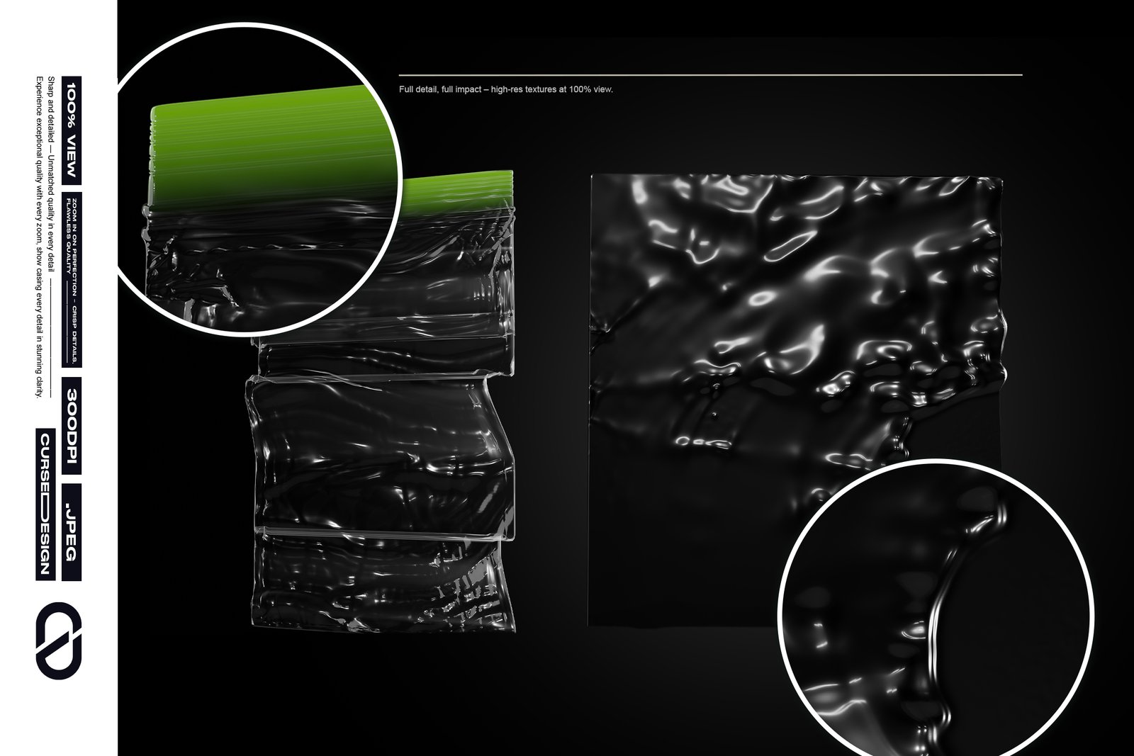 150 Plastic Bag Overlays