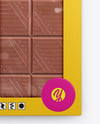 Milk Chocolate Bar Mockup