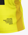 Soccer Jersey Mockup - Back Half Side View