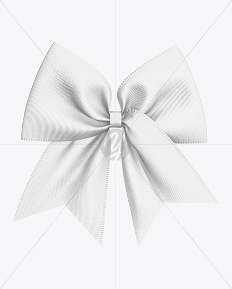 Cheer Bow Mockup