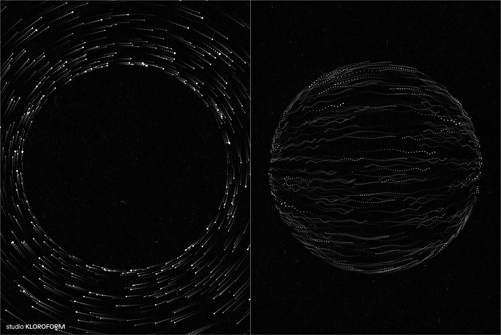 SPACE 6 - 55 dotted objects