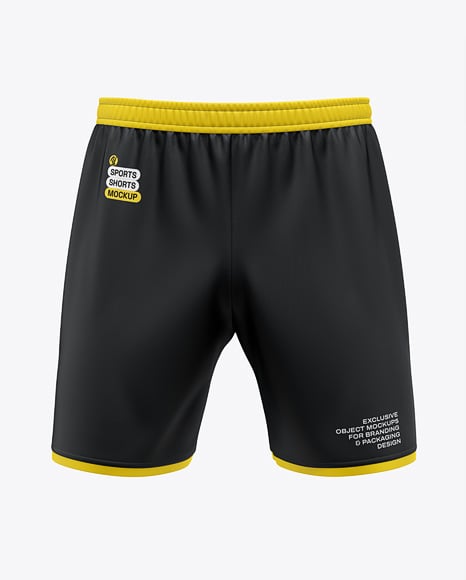 Sports Shorts Mockup - Pin+On+Sport+Mockups