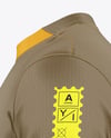 Round Collar Soccer Jersey Mockup