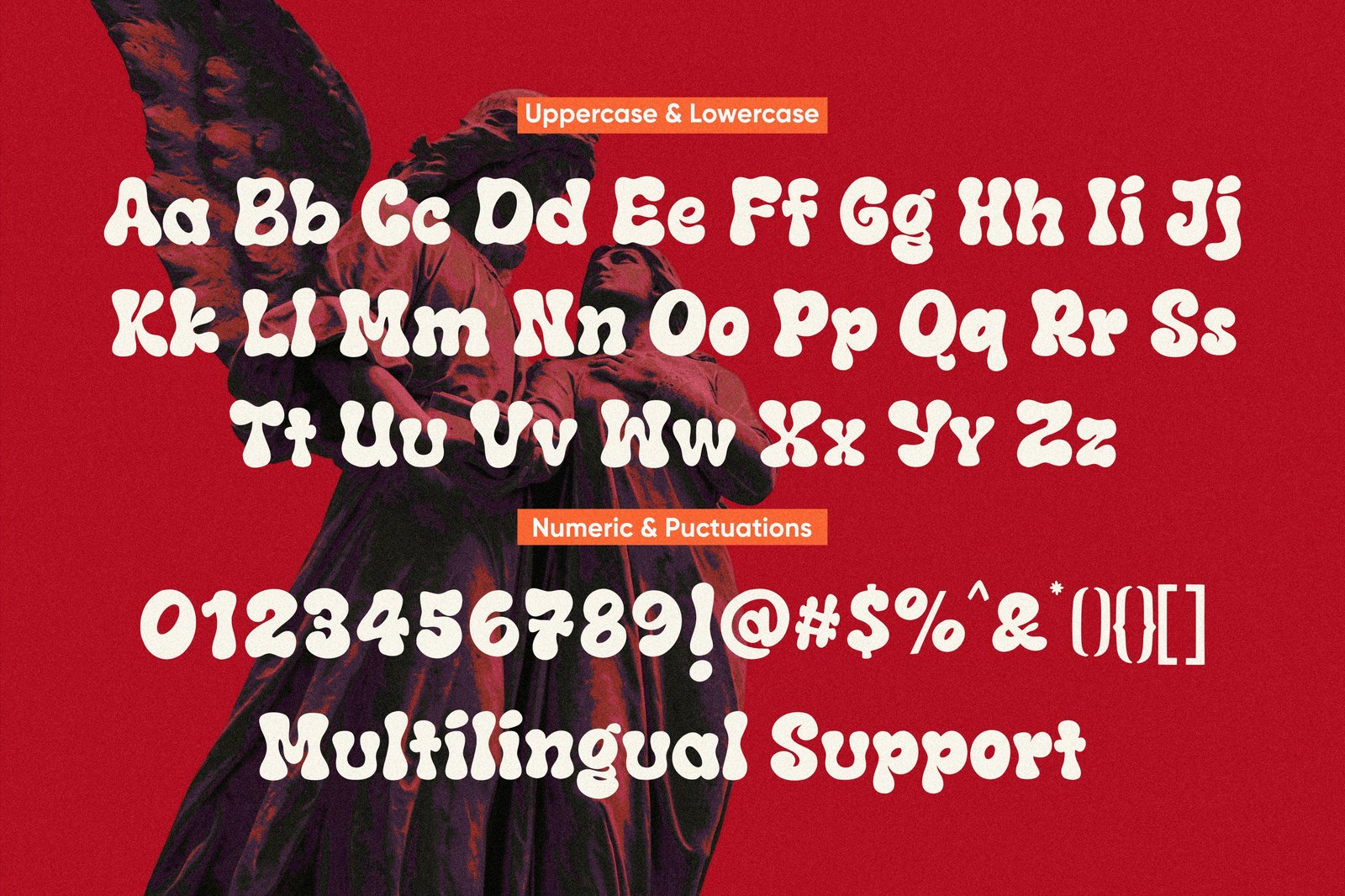 Monstra Guthen - Groovy Retro Font