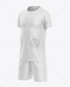 Kids Sports Kit Mockup - Half Side View