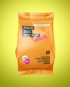 Matte Food Bag Mockup