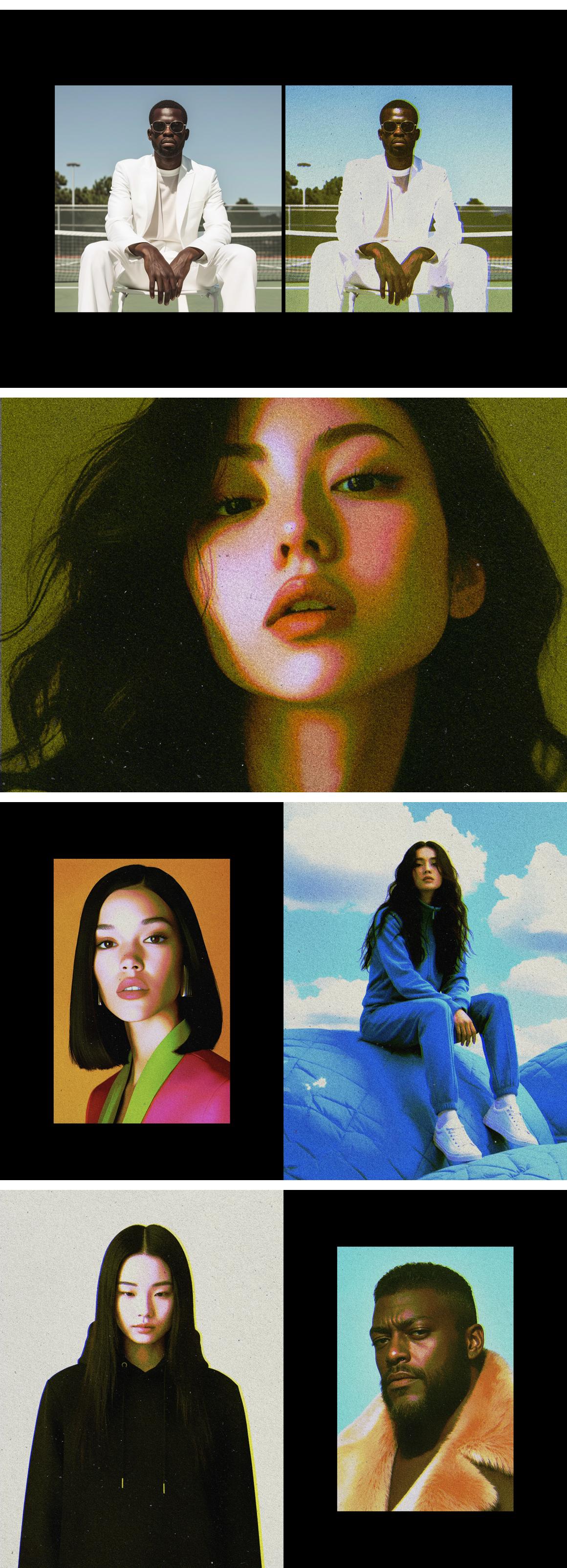 Retro Magazine Photo Effect