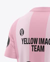 Kids Sports Kit Mockup - Back Half Side View