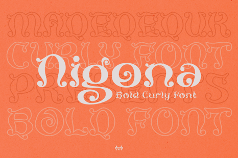 Nigona Display Font - Creative Store