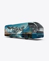 Bus Mockup - Half Side View