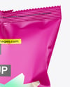 Matte Snack Bag Mockup