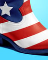 Women's Cowboy Boot Mockup