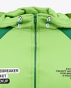 Men's Windbreaker Jacket Mockup
