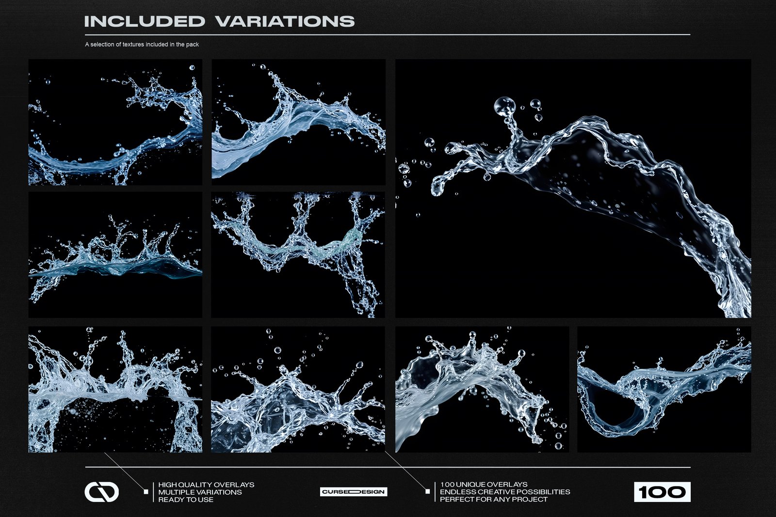 Water Splash Overlays