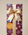 Rectangular Gift Box with Bow Mockup