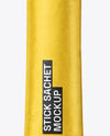 Kraft Paper Stick Sachet Mockup