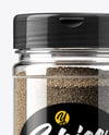 Spice Jar with Grounded Black Pepper Mockup