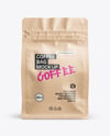 Kraft Paper Coffee Bag Mockup