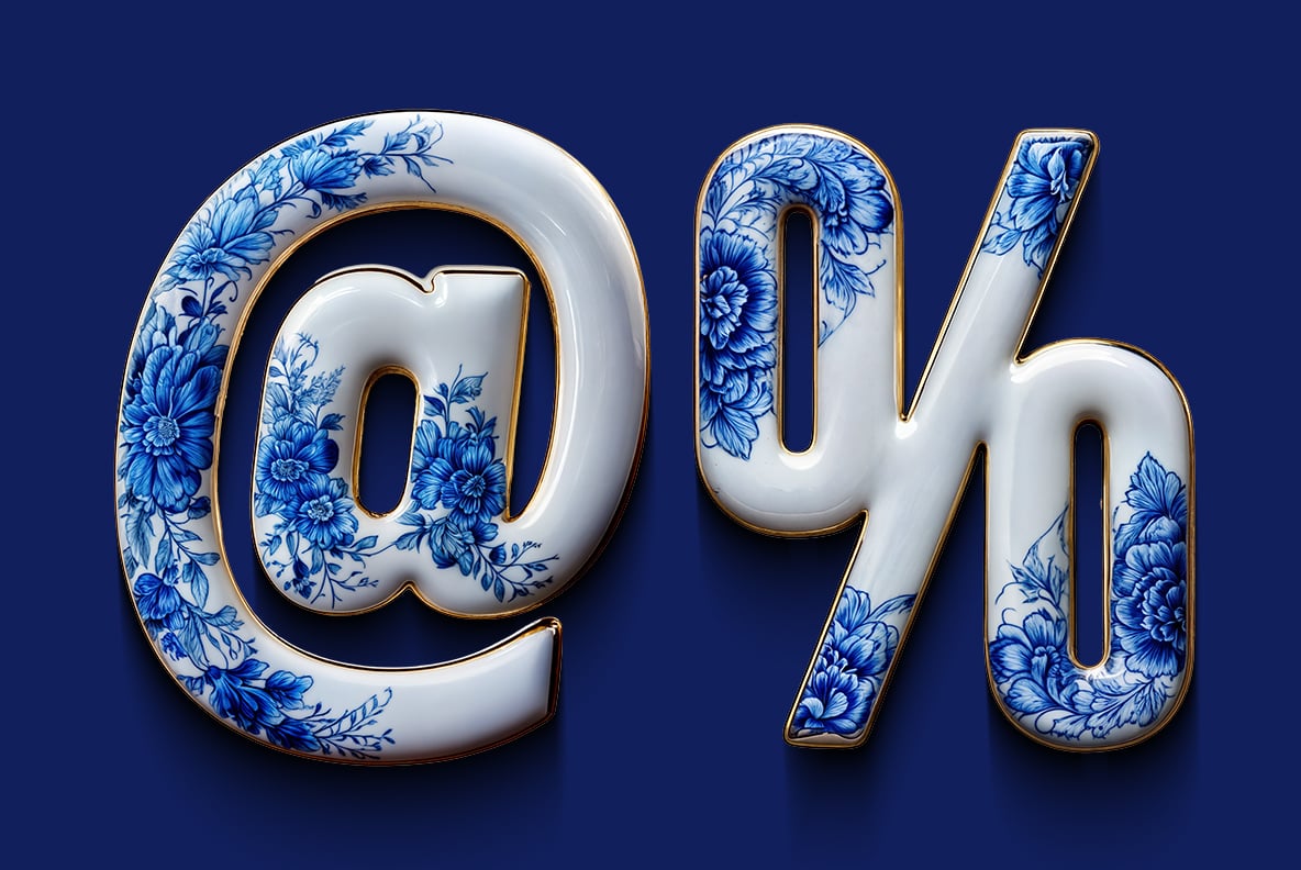 Porcelaine Luxe Font