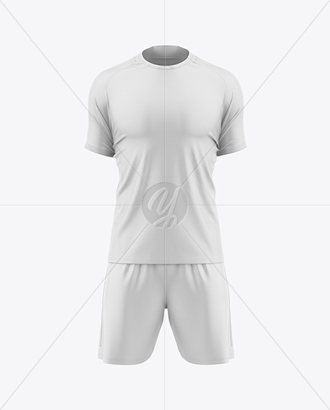 Soccer Kit Mockup - Front View