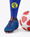 Full Soccer Kit w/ Mannequin Mockup - Front View