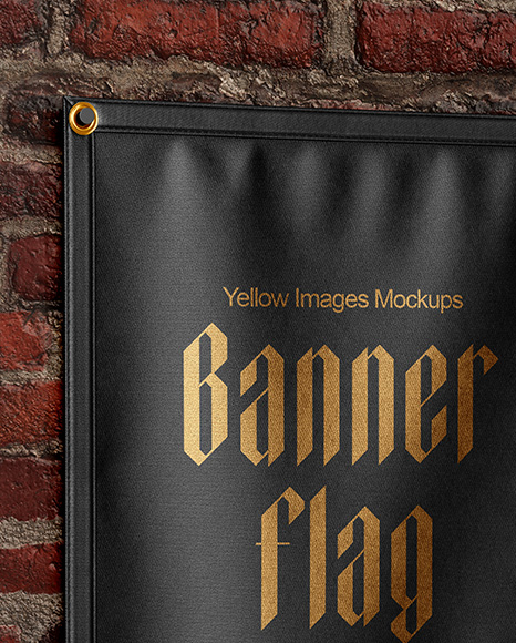 Banner Flag Mockup
