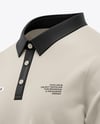 Men's Casual Polo Shirt Mockup