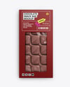 Milk Chocolate Bar Mockup
