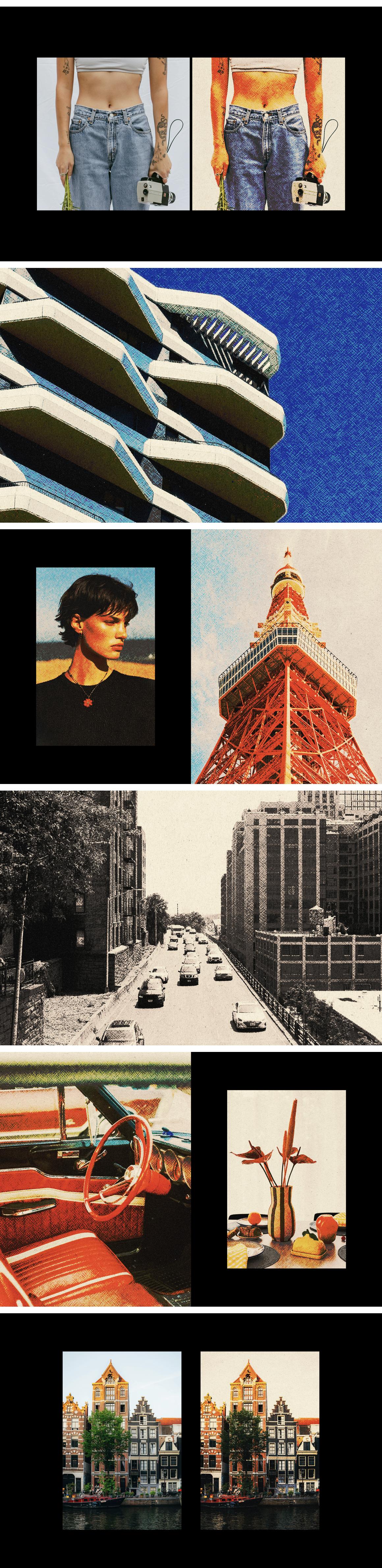 Retro Printed Photo Effect