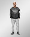 Man Wearing a Sweatshirt and Pants Mockup