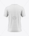 Heather T-Shirt Mockup - Back View