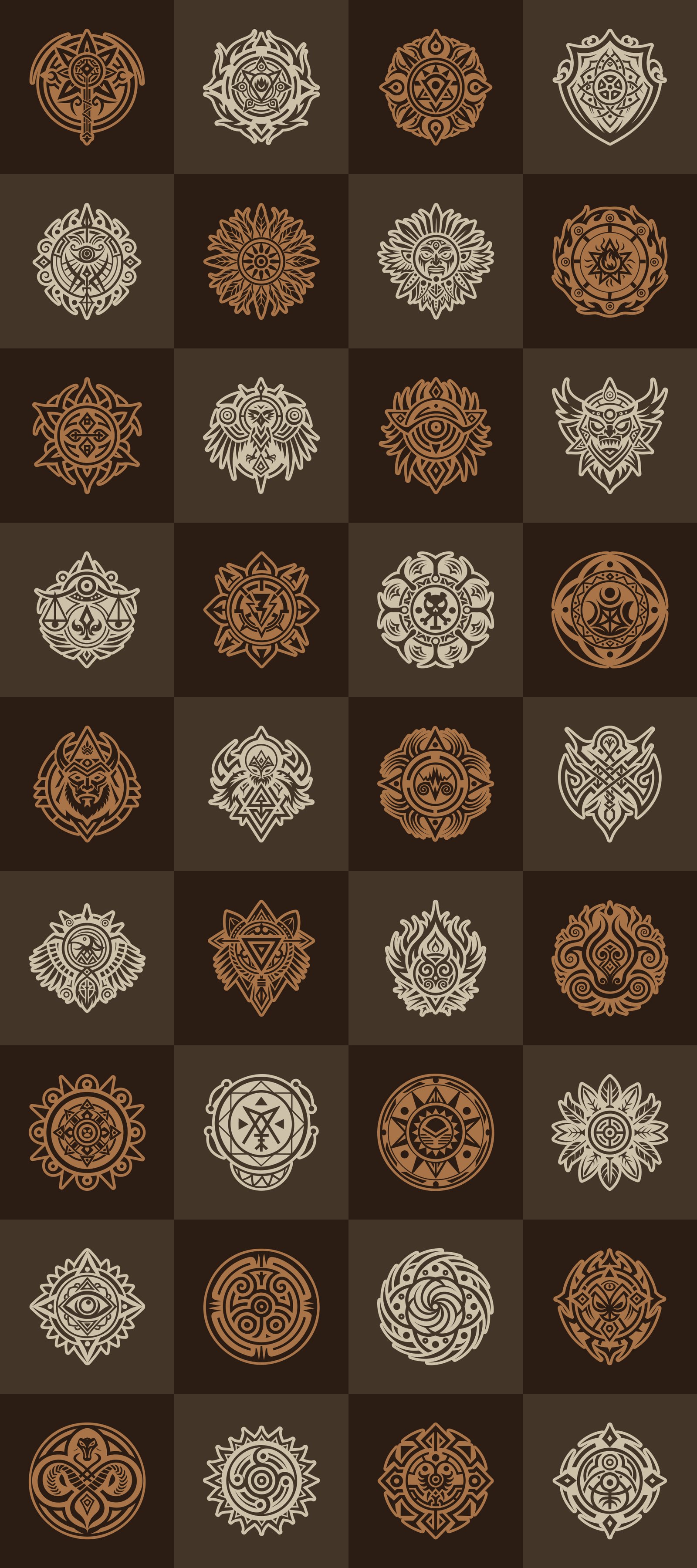 Shaman Art Symbols