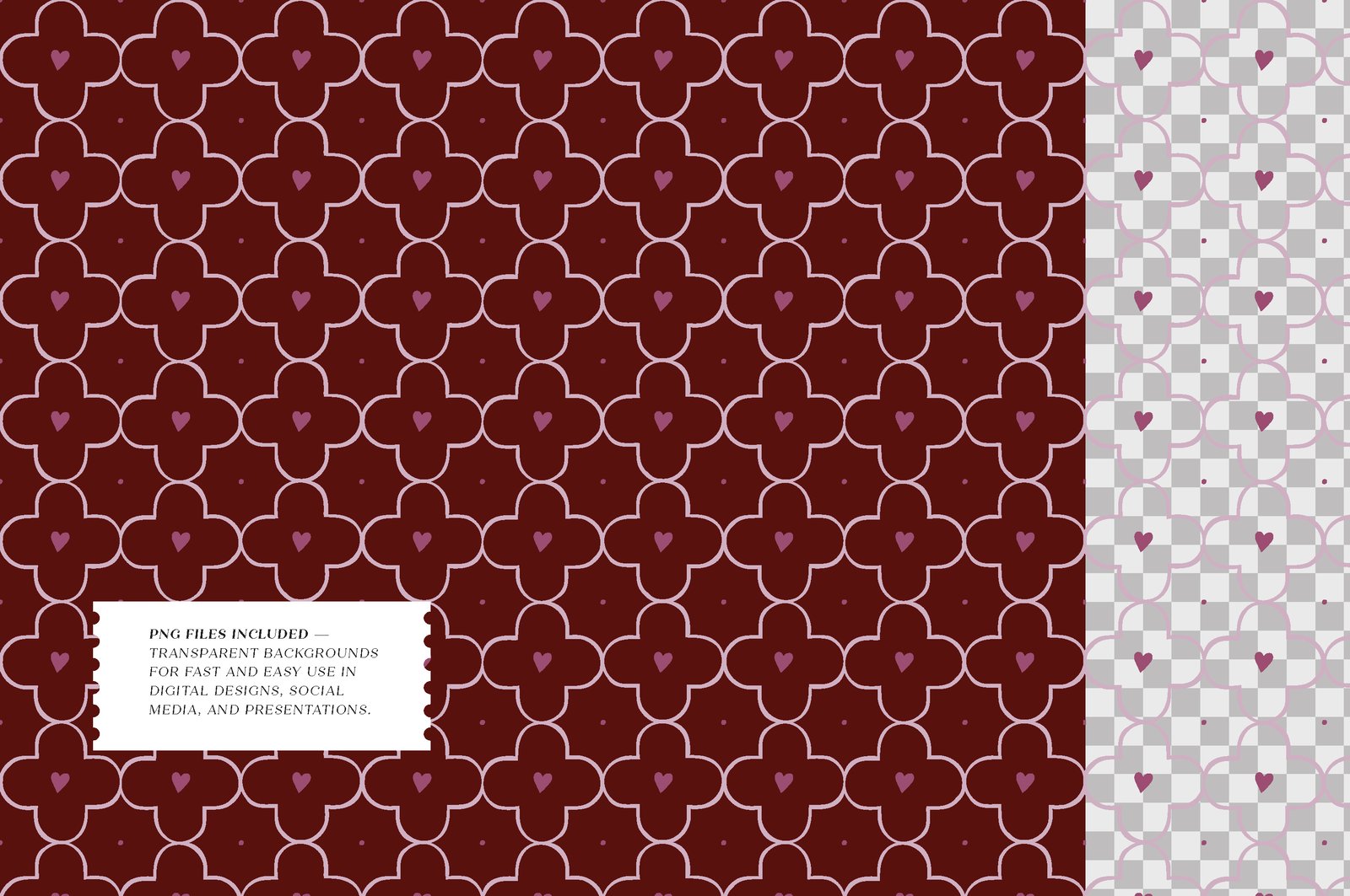 Love Notes. Seamless Vector Patterns