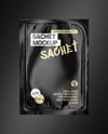 Glossy Sachet Mockup
