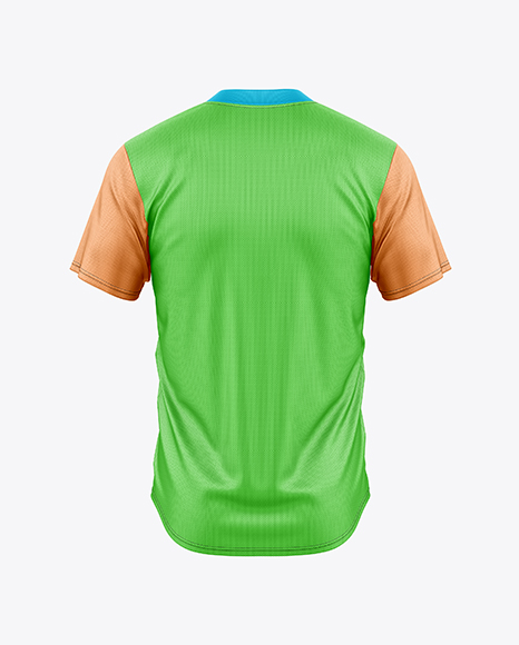 Baseball Jersey Mockup - Back View