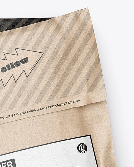 Kraft Paper Mailing Bags Mockup