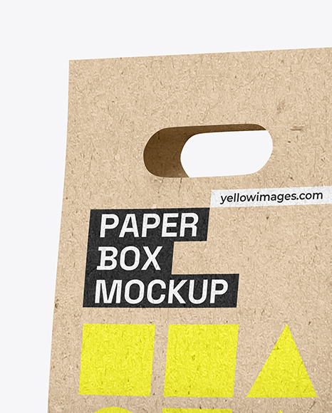 Kraft Paper Bag Mockup