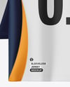 Training Sleeveless Jerseys Hanging in a Studio Mockup